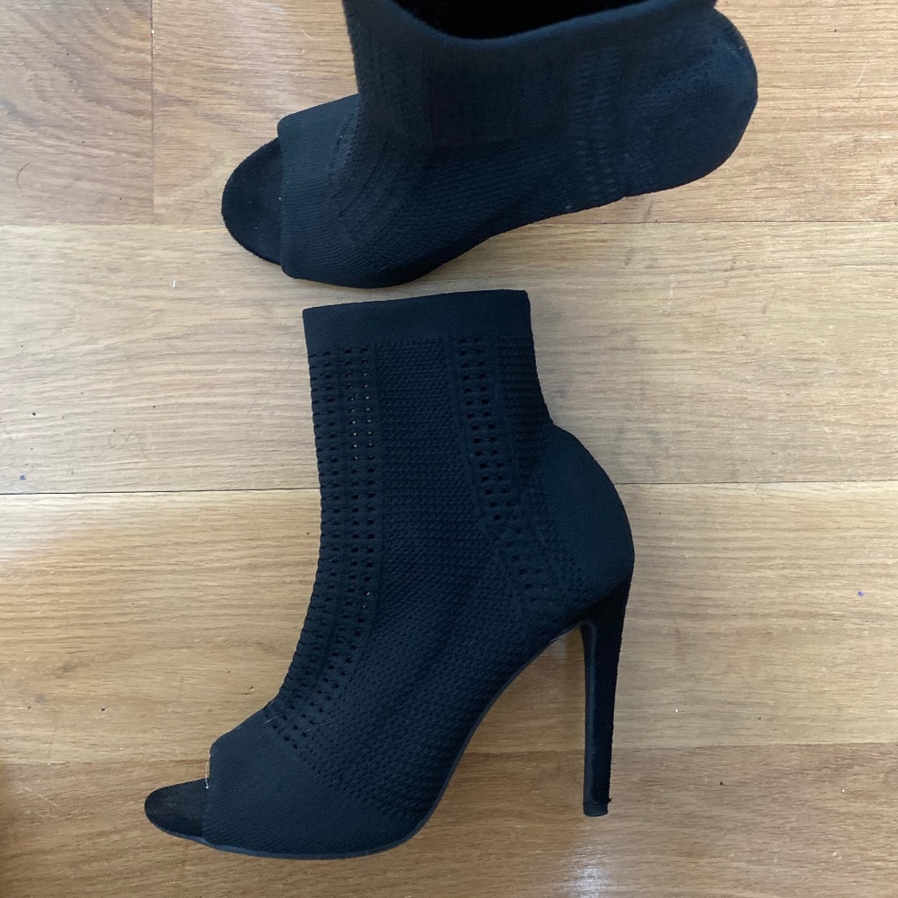 Black Boots heeled